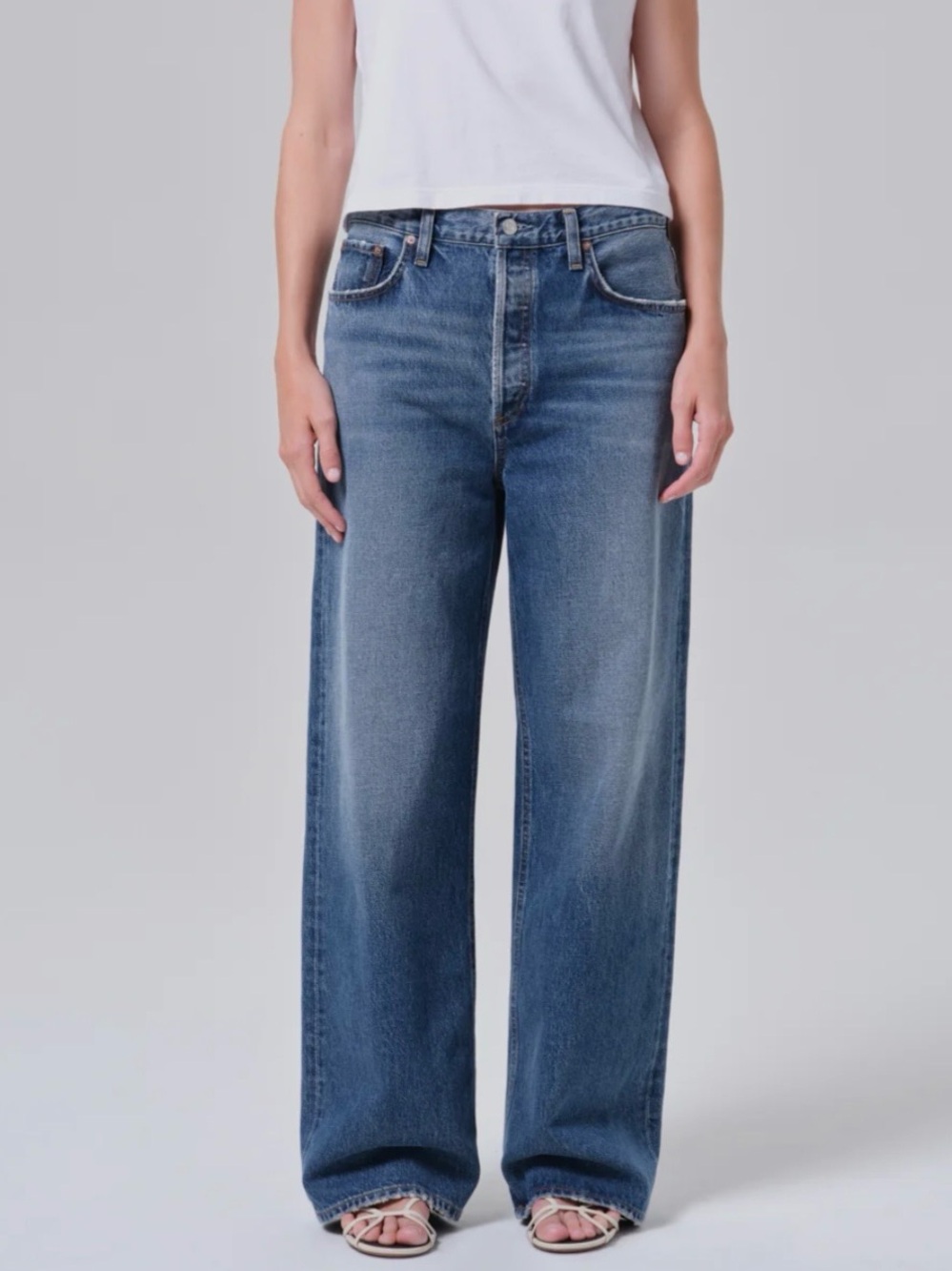 AGOLDE LOW-SLUNG BAGGY JEANS in SELECTION - Picture 1 of 6